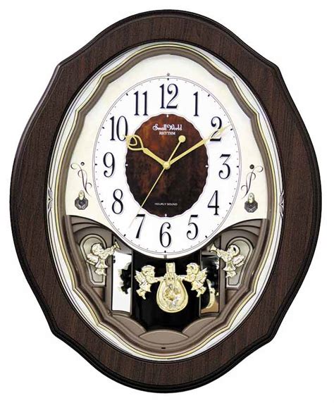 5 out of 5 stars (1) total ratings 1, $179.98 new. Rhythm Precious Angel 4MJ894WD06 Musical Clock - The Clock ...