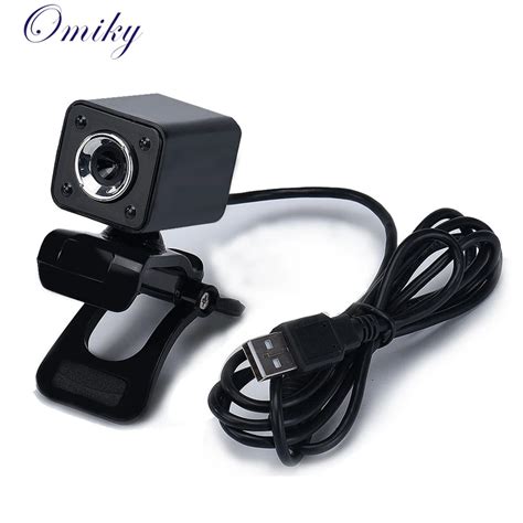 Omiky Mecall USB MP LED HD Webcam Web Cam Camera With MIC For Laptop Computer In