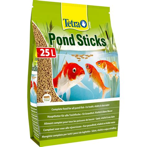Tetra Pond Sticks Floating Complete Pond Fish Food 25 Litre Pets At Home