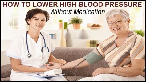 How To Lower Blood Pressure Without Medication Youtube