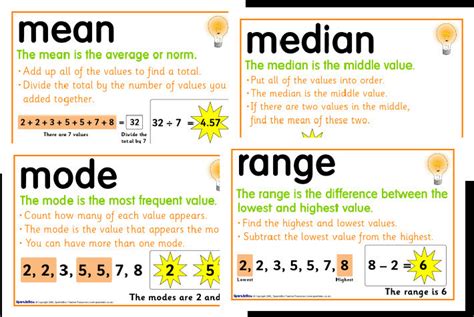Mean Median And Mode