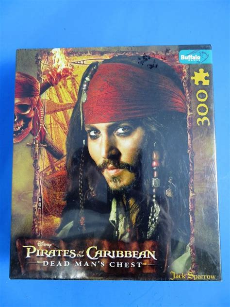 Jigsaw Puzzle Pirates Of The Caribbean Jack Sparrow Dead Mans Chest Pc New
