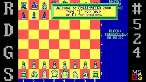 Random Dos Game Show 524 Chessmaster 2000 1986 Youtube