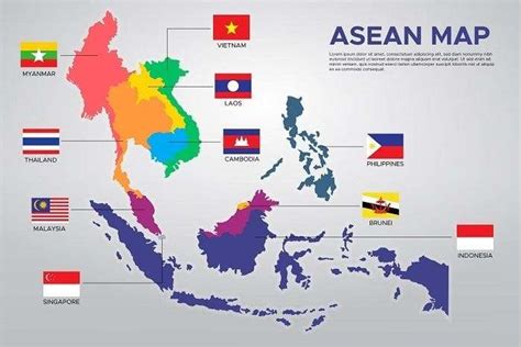 Peta Asean Dan Negaranya Imagesee