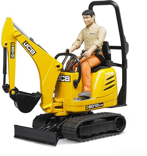 62002 Bruder Jcb Micro Excavator 8010 Cts And Bworld Construction Man
