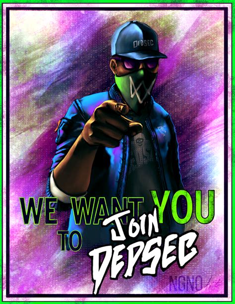 Watch Dogs 2 Fanart Join Dedsec Poster By Ngenoart On