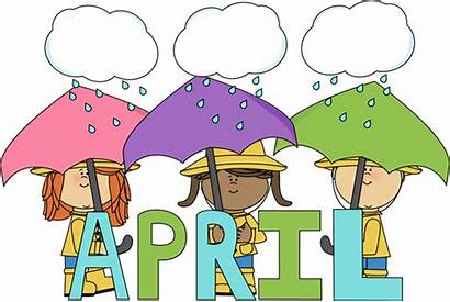 April Showers Challenge Month Clip Months Weather