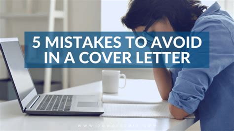 5 Mistakes To Avoid In A Cover Letter Powerscore