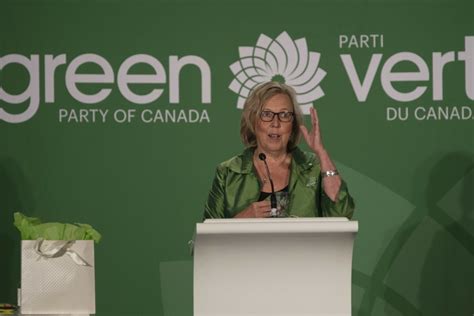 Green Party Of Canada Elizabeth May Could Be Interim Chief Time News