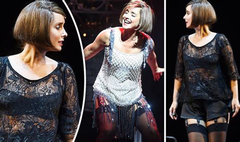 Louise Redknapp Flashes Bra And Wears Sexy Suspenders In Cabaret Debut Celebrity News