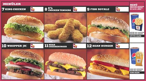 We use fresh ingredients, freshly chopped and sliced. BURGER KING MENU BOARD UYGULAMALARI 4 - YouTube