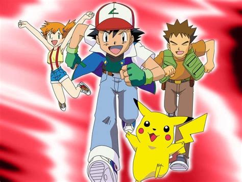 Pok Mon Misty Ash Pikachu And Brock Pok Mon Photo Fanpop