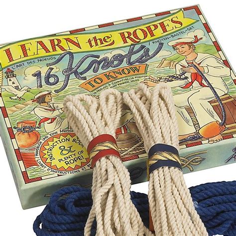 Learn The Ropes Knot Tying Fun For Kids Learn Tie Rope String