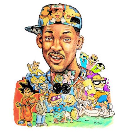 90s Poster Png 90s Vibe 90s Cartoons Ft Will Smith Etsy