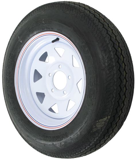 St205 75 15 trailer tires. ST205/75-D15 Bias Trailer Tire with 15" Steel Wheel - 5 on ...