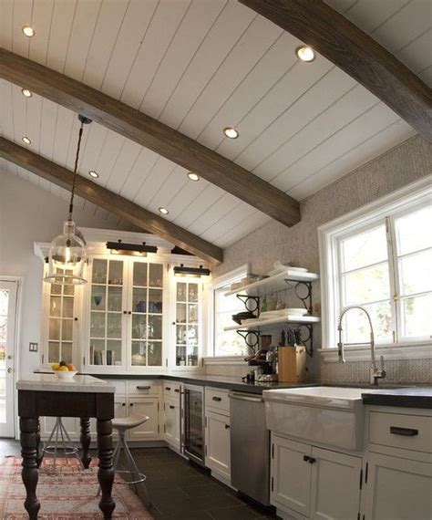 Awesome Rustic Wooden Ceiling Design Ideas 33 Home