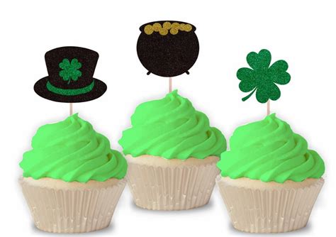 St Patrick S Day Cup Cake Toppers Free Svg Files