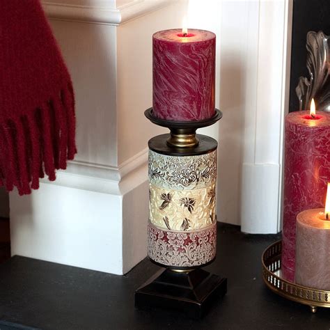 Decorative Embossed Candle Holder By Jodie Byrne ...