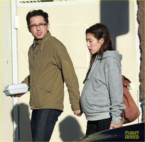 Steven yeun became a household name starring as the character glenn on the walking dead from 2010 until 2016. Walking Dead's Steven Yeun Steps Out with Pregnant Wife ...