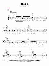 Images of Michael Jackson Beat It Guitar Chords