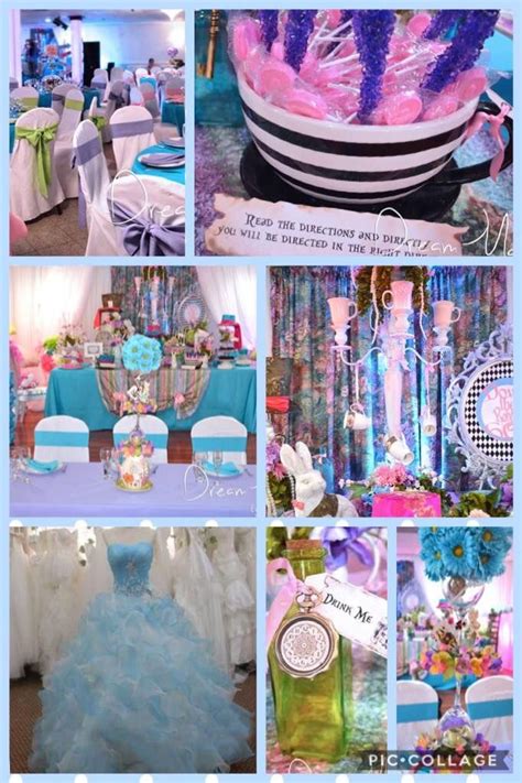 Alice In Wonderland Quinceanera Xv Quinceanera Themes Sweet 15 Party