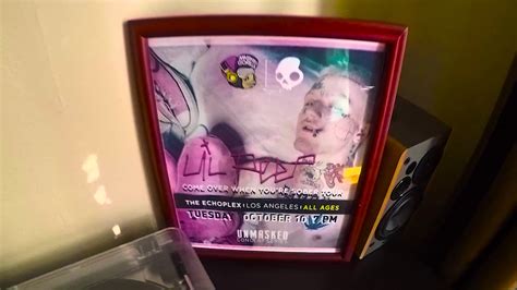 He rose to fame after youtuber, tommy craze uploaded a reaction video to youtube of his song 6locc 6a6y. LIL PEEP merch concert poster & grinder giveaway! - YouTube