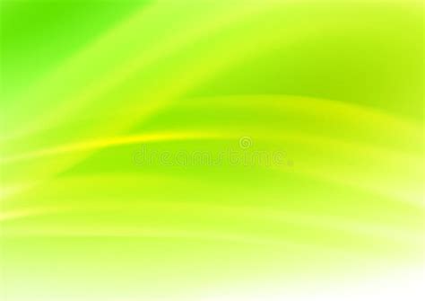 Light Background With Green Light Blurred Spots Stock Vector