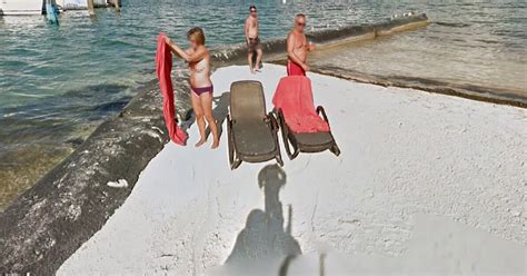 Sunbathing Woman Caught TOPLESS By Google Street View Cameras Irish