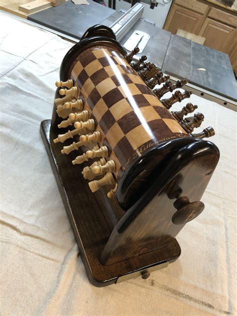 3rd Millennium Chess Rwoodworking