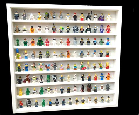 Handcrafted Hardwood Lego Display Case For Minifigures