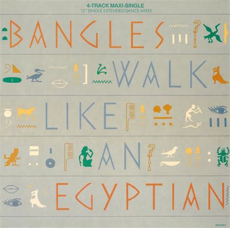 Bangles Walk Like An Egyptian 1986 Vinyl Discogs