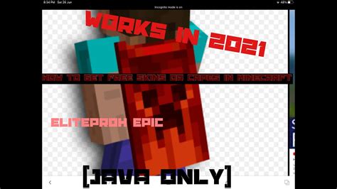 How To Get Minecraft With Skin And Cape Works In 2021 Tlauncher Youtube