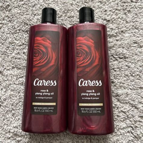 2x Caress Rose And Ylang Ylang Oil Body Wash Formerly Love Forever 18