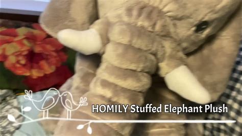 Homily Stuffed Elephant Plush 24 Tall— Shared By Ryli Youtube