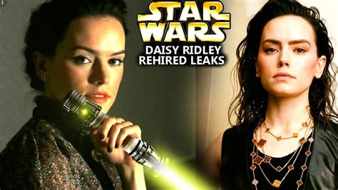 Daisy Ridley Got Rehired For Star Wars Huge Leaks Emerge Star Wars