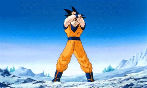 And next comes the super saiyan god form which is a special transformation which requires. dbz gif on Tumblr