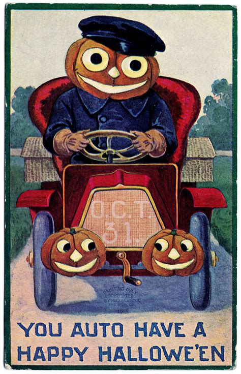 9 Vintage Pumpkin Head Images The Graphics Fairy