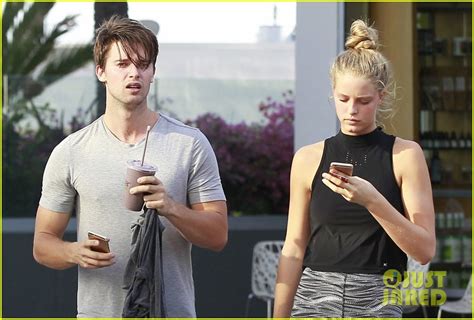 Patrick Schwarzenegger And Girlfriend Abby Champion Grab Smoothies