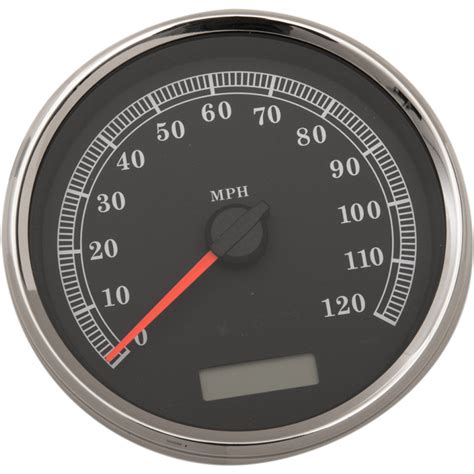 Drag Specialties 5 Programmable Electronic Mph Speedometer For Harley