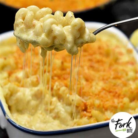 Creamy Cheesy Baked Mac And Cheese The Fork Bite