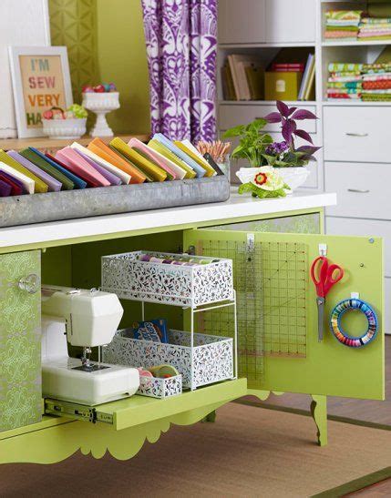 17 Inspirational Sewing Room Organizing Ideas