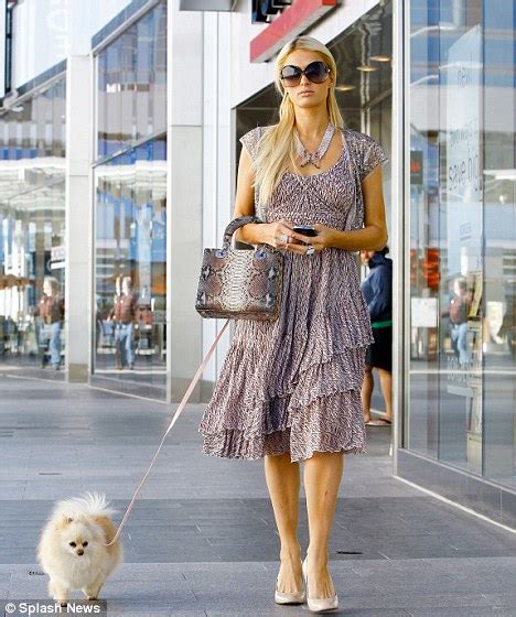 Paris Hilton Goes For Feminine Look In Pretty Dress After Muscular Body
