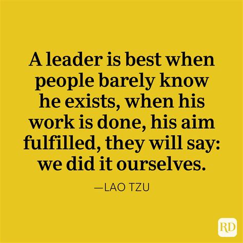 114 Inspiring Leadership Quotes Readers Digest