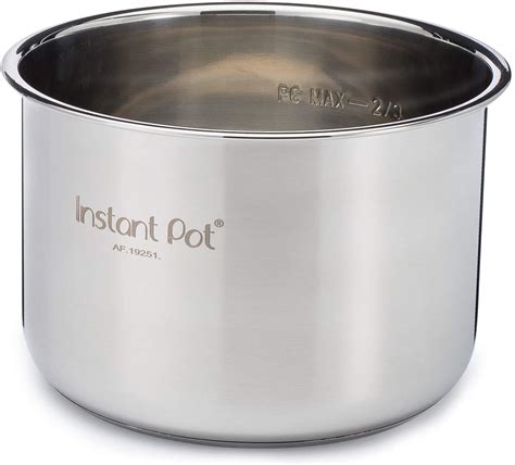 Instant Pot Stainless Steel Inner Cooking Pot 6 Quart 1998