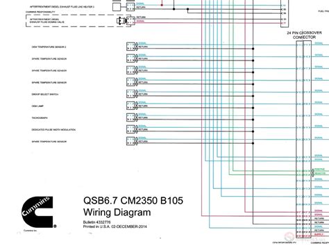 Cummins Qsb67 Cm2350 B105 Engine Wiring Diagram Auto Repair Manual