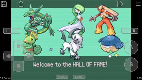 Just Finished My First Pokemon Game Emerald Having Watched A Lot Of