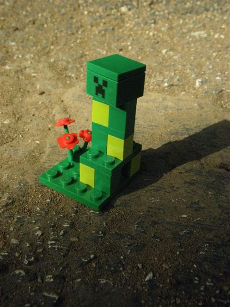 Minecraft Creeper Lego Minifigure By Moxiethesaurus On Etsy 875