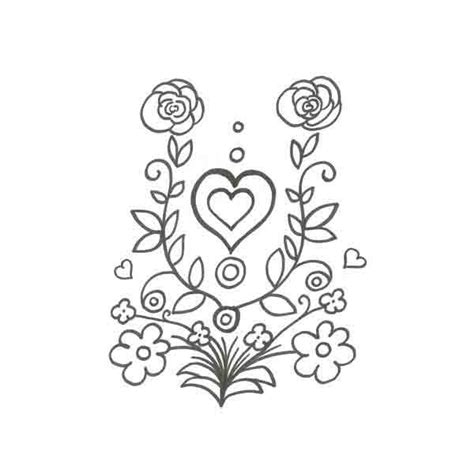 Corazones para colorear, pintar e imprimir