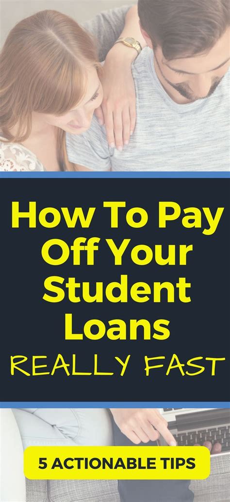 How To Pay Off Student Loans Fast In 2019 Paying Student Loans