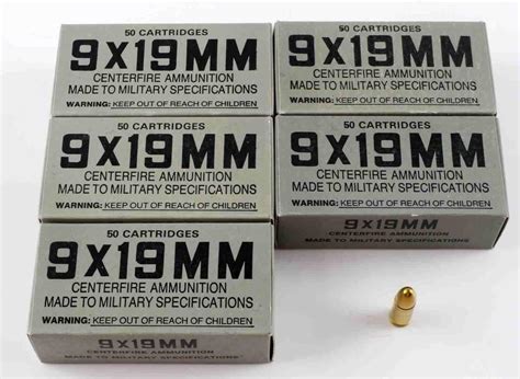 Sold Price 250 Rounds Of 9mm Norinco Ammo 5 Boxes November 3 0120 9